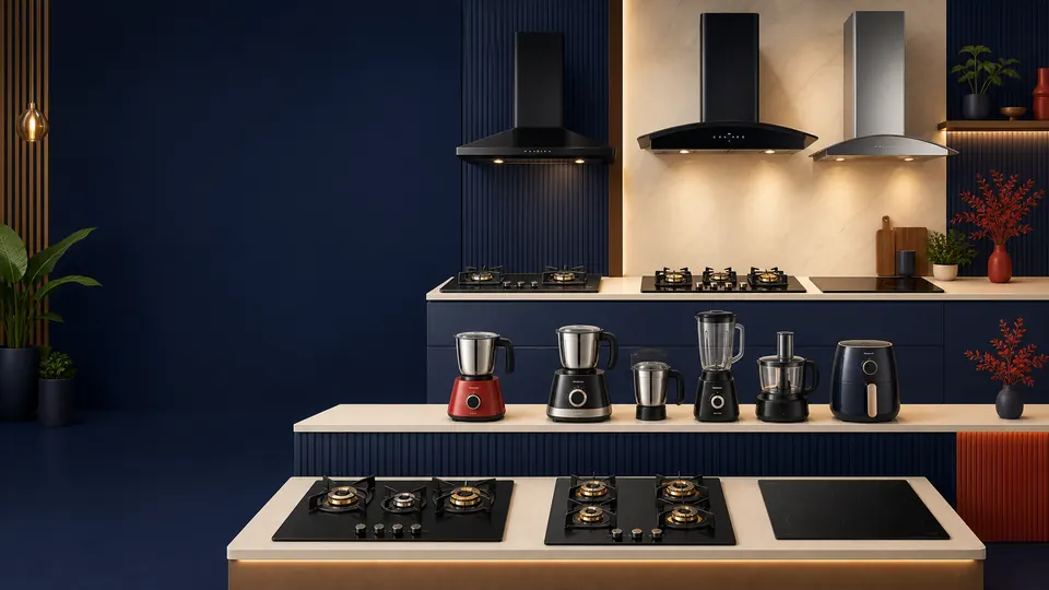 Kitchen appliance range available through Shashank Agency